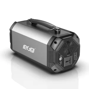 ESG Carregamento Sem Fio 10W Max Pure Sine Wave AC Outlet USB-C Port Bateria De Lítio Portátil Carregamento 500W