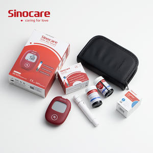 Kit <span class=keywords><strong>de</strong></span> <span class=keywords><strong>medidor</strong></span> <span class=keywords><strong>de</strong></span> <span class=keywords><strong>glucosa</strong></span> <span class=keywords><strong>Sinocare</strong></span> Safe AQ con tiras reactivas y lancetas para la monitorización del azúcar en sangre - Product Image 6