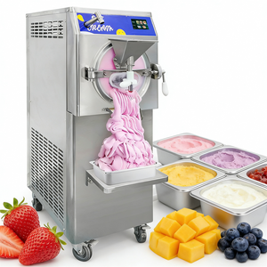 Mvckyi 56L/H Máquina Artesanal Italiana para Hacer <span class=keywords><strong>Helados</strong></span> y Gelatos, Congelador por Lotes Maquina de <span class=keywords><strong>Helados</strong></span> Comercial, Máquina de Helado Duro en Venta - Product Image 1