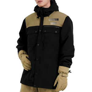 Veste de ski <span class=keywords><strong>Alpine</strong></span> Professional pour hommes Combinaison de ski imperméable personnalisée OEM Vêtements de neige Veste de neige de ski d'hiver - Product Image 1