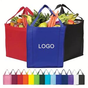 Ulikeke Wholesale Custom Recyclable PP Nonwoven Eco Carry Tote Bag Reusable Laminated Non Woven Shopping Bag With Logos - Product Image 2