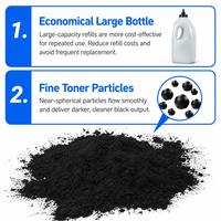 Kartrid Toner Asli W1470A Hitam 500g/1000g Ukuran XL untuk Printer Laser Seri HP M610dn/M611x/M612x (6600-9200 Halaman)