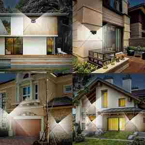 LED Solar Motion <b>Sensor</b> <b>Light</b> 3 Mode Human <b>Sensor</b> Solar Wall Lamp IP65 Waterproof Outdoor Garden <b>Light</b> - Product Image 5