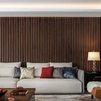 Paneles de Pared Ranurados de Madera, PVC y WPC, Decoración de Interiores, Revestimiento de Paredes, Paneles de Pared Compuestos