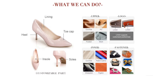 Scarpe con Tacco <span class=keywords><strong>a</strong></span> <span class=keywords><strong>Spillo</strong></span> Bianche Personalizzate all'Ingrosso, Punta Affusolata, Taglia Grande, Traspiranti, Leggere, Sexy, Formali - Product Image 6