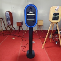 Photomaton à écran tactile compatible avec iPad/DSLR/Surface de 10,2 à 13 pouces pour mariage, fête, école, foires et diverses activités