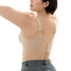 <span class=keywords><strong>Reggiseno</strong></span> Femminile all'Ingrosso, Taglia Grande per Seno Abbondante, Stile Quotidiano, Comodo Push-up Senza Cuciture per Donne - Product Image 3