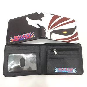 Cartera Corta de PU con Cremallera de 32 Diseños de Anime Bleach Kurosaki Ichigo Soul Reapers, Ideal como Regalo - Product Image 1