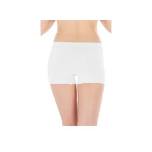 Roupa íntima de bambu sem costura, melhor preço, cuecas boxer de coxa, meninos, perna, oem