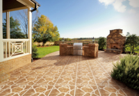 Carreaux de sol en céramique antidérapants pour jardin de villa, 400x400mm, 16x16, carreaux de sol en céramique mats