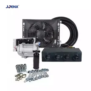 12v 24v AC Electric car air conditioning system for car Rv caravan truck van air conditioner