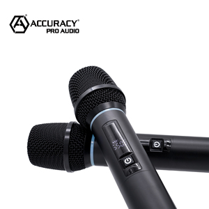 Accuracy <span class=keywords><strong>Pro</strong></span> Audio GHF-235 Microphone sans fil portable professionnel pour les célébrations d'activités de plein air Karaoké et formation - Product Image 2