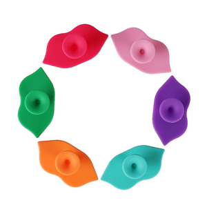 Exfoliante Facial de Silicona en Forma de Labios Mini, Color Negro, Rosa y Rojo, Personalizado, para el Cuidado de la Piel - Product Image 5