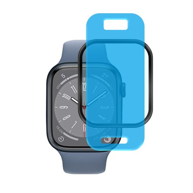 For Apple Watch S10 S9 S8 S7 HD Watch Protective Film Is Easy to Follow the PMMA Soft Screen Protector Composite Material
