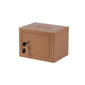 Wanjiabao Safe 17KD-DT <b>Small</b> Steel Anti-theft Safe With Coin Slot For Home Use 230x170x130mm - Product Image 4