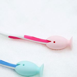 Offre Spéciale : Protège-Brosses à Dents en Silicone en Forme de Poisson, Capuchons Mignons pour Têtes de Brosses à Dents, Idéaux pour les Voyages, la Maison et l'École - Product Image 4