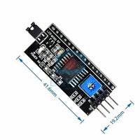 Placa de Transferencia con Interfaz IIC/I2C para LCD1602, Librería de Funciones, Versión de Transferencia LCD2004, Placa de Expansión PCF8574