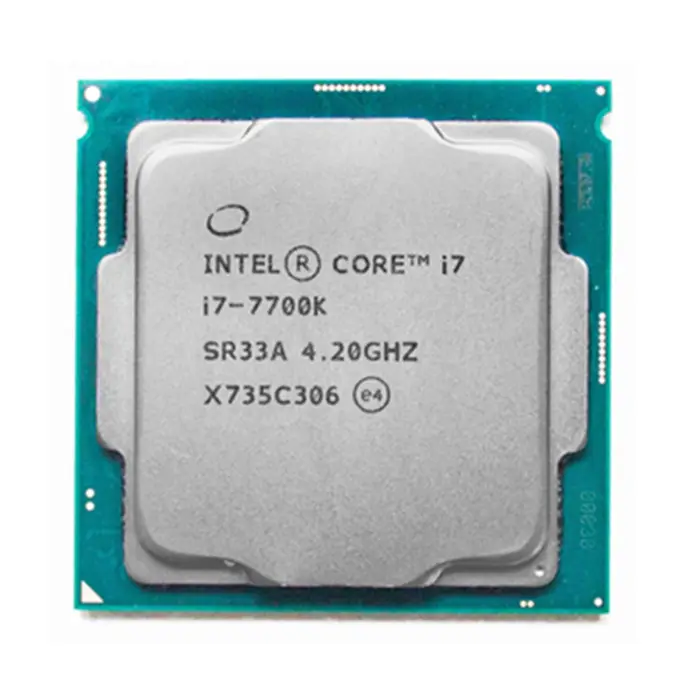 Core I7 Cpu With Wholesale Price I7-7700k Quad Cores Eight Threads Cpu Processor 4.2ghz 8mb 91w