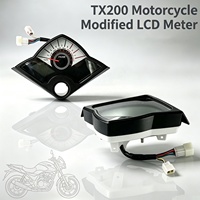 Instrument de moto pour Keeway TX200, instrument LCD modifié pour moto, installation directe d'usine