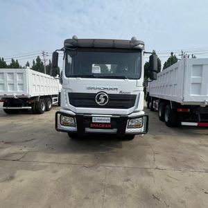 Truk Traktor Bekas Shacman Mesin Diesel Standar Emisi Euro 3 Penggerak 6x4 10 Roda Kemudi Kiri Merek Weichai Belakang - Product Image 2