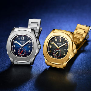 นาฬิกาข้อมือผู้ชายหรูหราแบบ ODM รุ่นใหม่ปี 2024 สีดำ กันน้ำ 3ATM <span class=keywords><strong>ราคา</strong></span>ขายส่ง <span class=keywords><strong>Nibosi</strong></span> 2653 นาฬิกาควอตซ์สำหรับผู้ชาย - Product Image 3