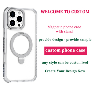 Cá Nhân Tùy Chỉnh Thiết Kế <span class=keywords><strong>TPU</strong></span> <span class=keywords><strong>PC</strong></span> Rõ Ràng Trường Hợp Điện Thoại Khuôn Chống Sốc Drop-Proof Từ Frosted Trường Hợp Điện Thoại Cho Iphone 17 Loạt - Product Image 2