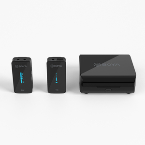 BOYA BY-XM6 Sans Fil Micro-cravate Sans Fil Revers Mic pour IPhone Android Caméra Enseignants Enregistrement Live Stream Entrevue - Product Image 3