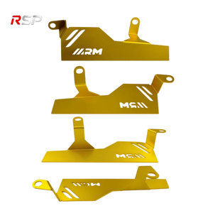 Support de protection de radiateur de moto en aluminium CNC, plaque de couverture décorative, finition anodisée, ajustement universel, options multicolores - Product Image 4