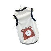 Vêtements pour animaux de compagnie en polyester légers, respirants, design décontracté pour chats et chiens, vente en gros d'usine