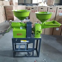 Chaîne complète de traitement du riz : Nouvelle machine de décorticage et de polissage automatique pour riz paddy, avec pré-nettoyeur, décortiqueuse et polisseuse, idéale pour les petites exploitations.