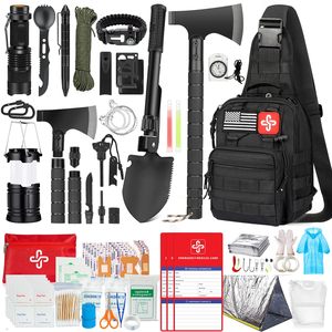 Sac de secours pour la randonnée, la survie en plein air, les outils de survie, kit de survie en plein air, équipement de camping, accessoires - Product Image 1