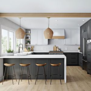 CBMmart кухонный шкаф качественный деревянный шкаф Роскошная современная кухонная мебель - Product Image 3