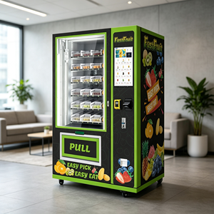 Máquina Expendedora Inteligente de Ensaladas con Monitoreo Remoto, Autoservicio de Alimentos Frescos, Pantalla de 21.5 Pulgadas, Equipo de Venta Comercial - Product Image 1