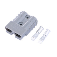 Connecteur universel 50A 6-12 AWG en cuivre plaqué argent pour batterie, connexion/déconnexion rapide, IP65, 600V, boîtier PC, mâle/femelle