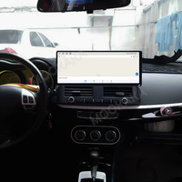 MOOKAKA Autoradio Android 12.3 "Navigation Auto Play Android 13 Système Lecteur DVD de voiture pour Mitsubishi Wing God 2010-2017