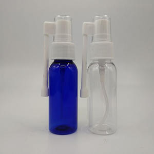 Flacon pulvérisateur nasal vide de qualité pharmaceutique transparent personnalisé de 30 ml et 50 ml avec impression sérigraphique en plastique PETG - Product Image 3