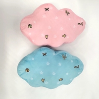 Oreiller de couchage pour bébé, nouveau cadeau d'anniversaire personnalisé coloré LED lumineux en forme de nuage musique lumière bébé