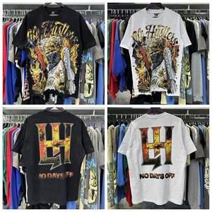 เสื้อยืดลายกราฟิก Life Hustlers Angel ทรงหลวมสำหรับผู้ชาย ผ้าฝ้าย 100% แขนสั้น สไตล์ลำลอง สตรีทแวร์ ระบายอากาศได้ดี ลายพิมพ์วินเทจ - Product Image 6