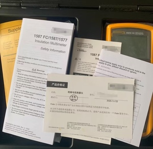 Mégohmmètre numérique Ke1587FC, testeur d'isolement, multimètre - Product Image 3