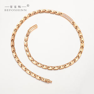 Luxe Titane Germanium Bio Hip Hop <span class=keywords><strong>Rock</strong></span> Style Healthy Energy Collier Accessoires pour Hommes et Femmes - Product Image 5