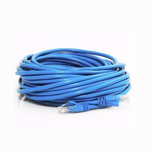 Kabel Patch berpelindung Cat5e Slim RJ45 kabel jaringan Cat5 Utp kabel Patch kabel Jumper untuk kantor/rumah 0.5m-50m Massal panjang kustom - Product Image 2
