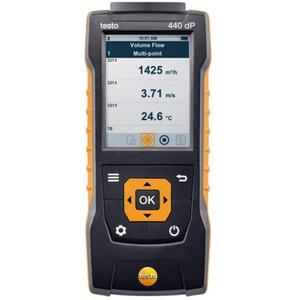 Nuevo Instrumento de Medición de Velocidad del Aire y Calidad del Aire Interior Testo 440dp, Incluye Sensor Diferencial 0560 4402 - Product Image 2
