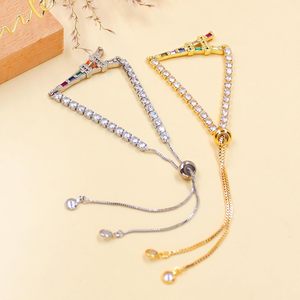 Bracelet à breloques Tour Eiffel pour femme, réglable, avec chaîne tennis en zircon cubique, bijou de mode inspiré de <span class=keywords><strong>Paris</strong></span>, cadeau YA5691 - Product Image 5