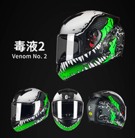 Casque de moto intégral certifié DOT 3C, unisexe, toutes saisons, vente en gros d'usine, casques de sécurité pour la conduite à moto