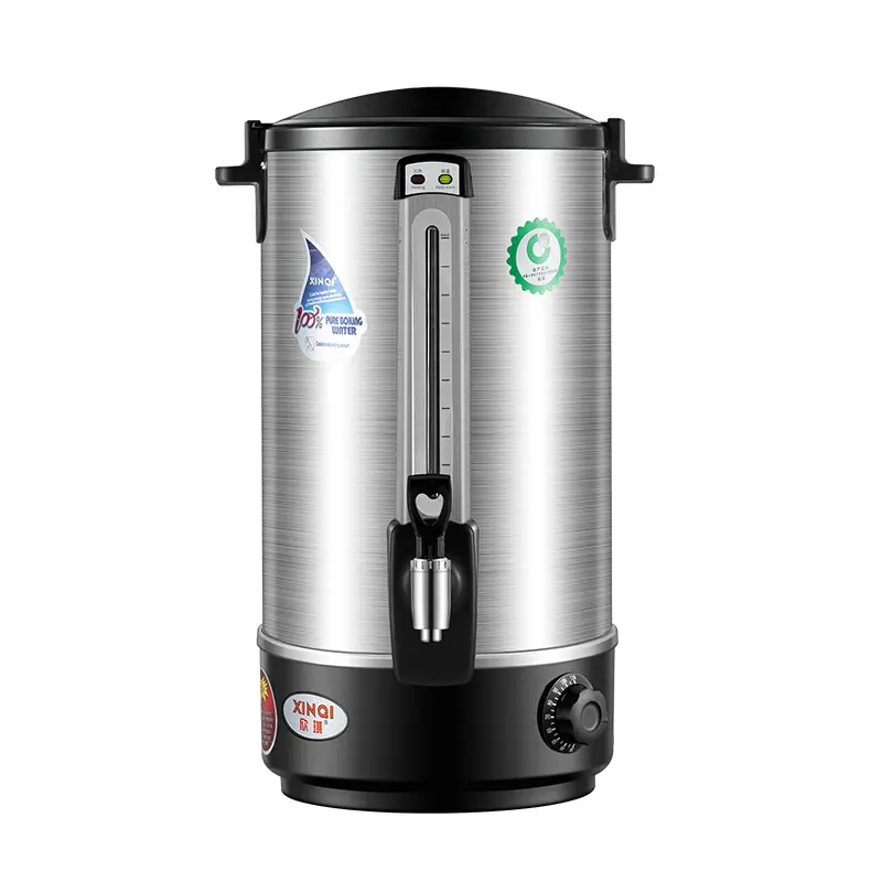 Chaudière à eau électrique 6.8L 12L 20L Urne à eau commerciale de grande capacité avec thermostat et poignée
