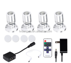 Ensemble de 6 spots encastrés <span class=keywords><strong>LED</strong></span> carrés en aluminium pour armoire à vin, éclairage intérieur, éclairage encastré pour la maison - Product Image 3