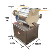 Machine automatique de production de fèves de cacao de petite taille, neuve, machine à concher le chocolat, prix de vente pour les noix, le lait, l'eau, le maïs cru