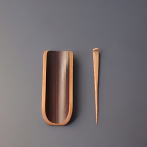 Bamboo Tea Scoop And <b>Spoon</b> Set Flat Minimalist Eco Friendly <b>Coffee</b> Tea Tools - Product Image 1