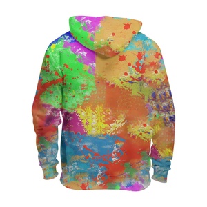 Sudaderas Casuales para Hombre, 100% Algodón Tejido, Transpirables, sin Mangas, Colores Personalizados ODM, Chaqueta Deportiva con Capucha y Estampado Puff - Product Image 2