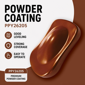 Suministro del Fabricante PPY26205 Recubrimiento <span class=keywords><strong>en</strong></span> <span class=keywords><strong>Polvo</strong></span> Epoxi Puro Perlado Marrón para Pulverización Electrostática para Automóviles <span class=keywords><strong>y</strong></span> Pinturas de Muebles - Product Image 1